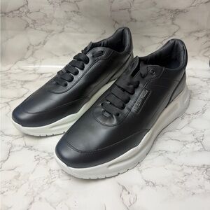 Men's Philipp Plein Runner Phillipp Plein TM Black and White EU Size 45